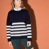 Stripe Round Neck Sweater