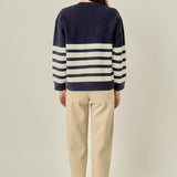 Stripe Round Neck Sweater