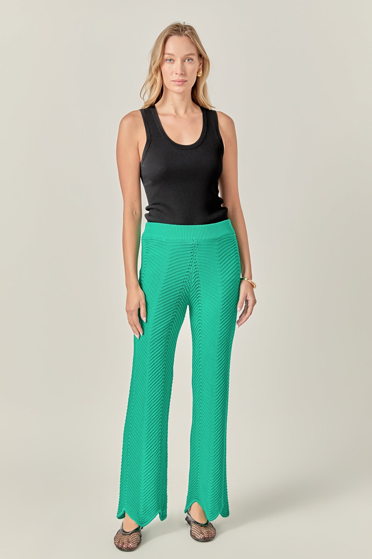 Crochet Knit Pants