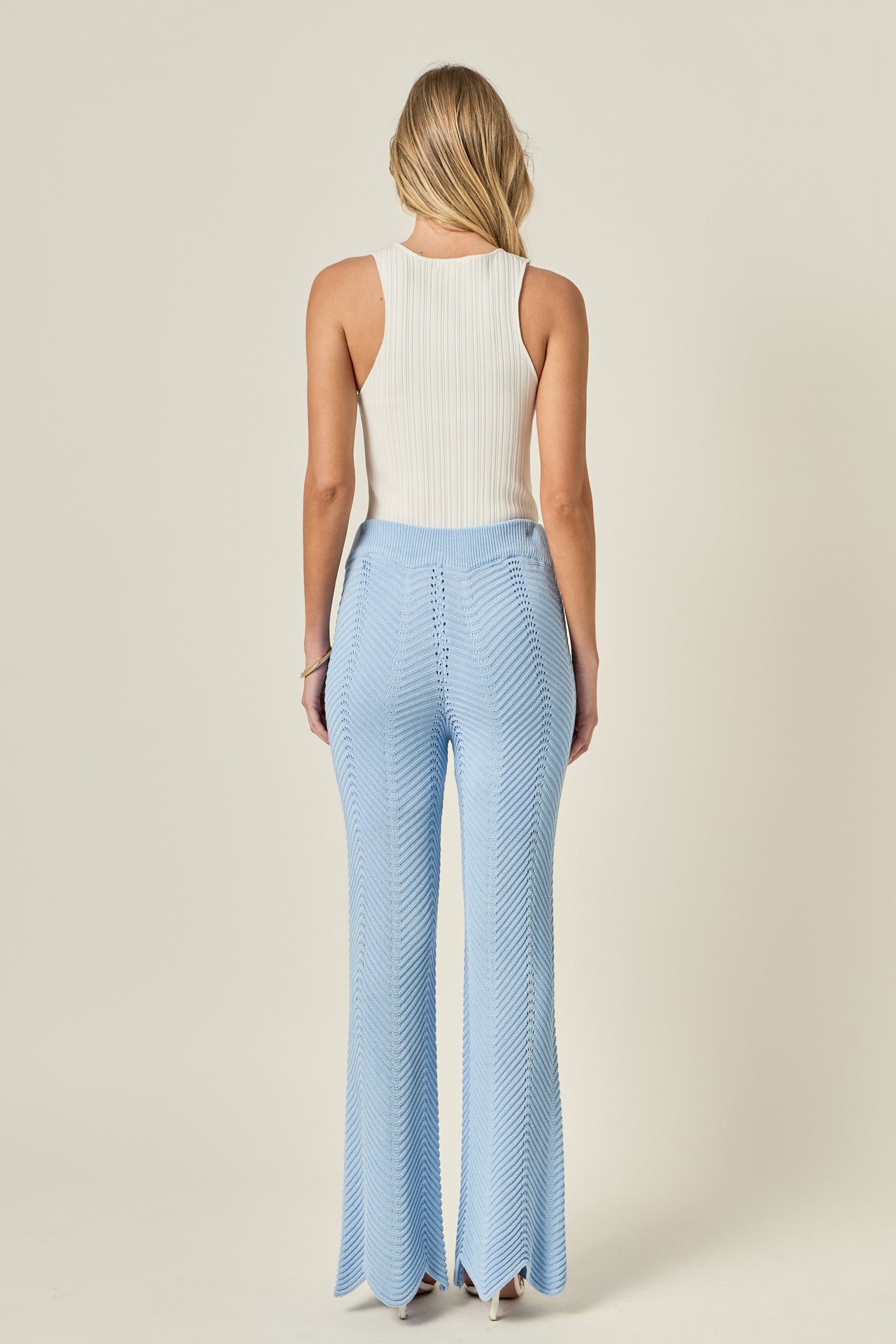 Crochet Knit Pants – English Factory