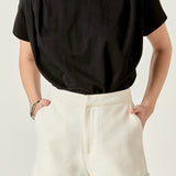 Pleated Short Sleeve T-Shirt