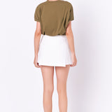 Pleated T-Shirt