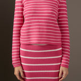 Round-neck Striped Sweater