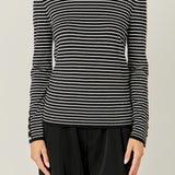 Striped Knit Sweater