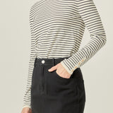 Stripe Knit Sweater
