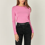 Striped Knit Sweater