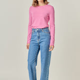 Striped Knit Sweater
