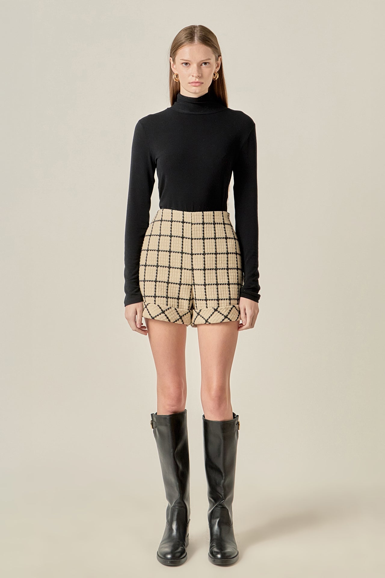 Tweed Romper – English Factory