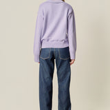 V-neckline with Collar Sweater