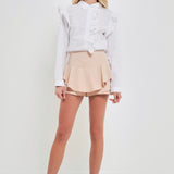 Ruffled Boxy Shirt