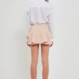 Ruffled Boxy Shirt