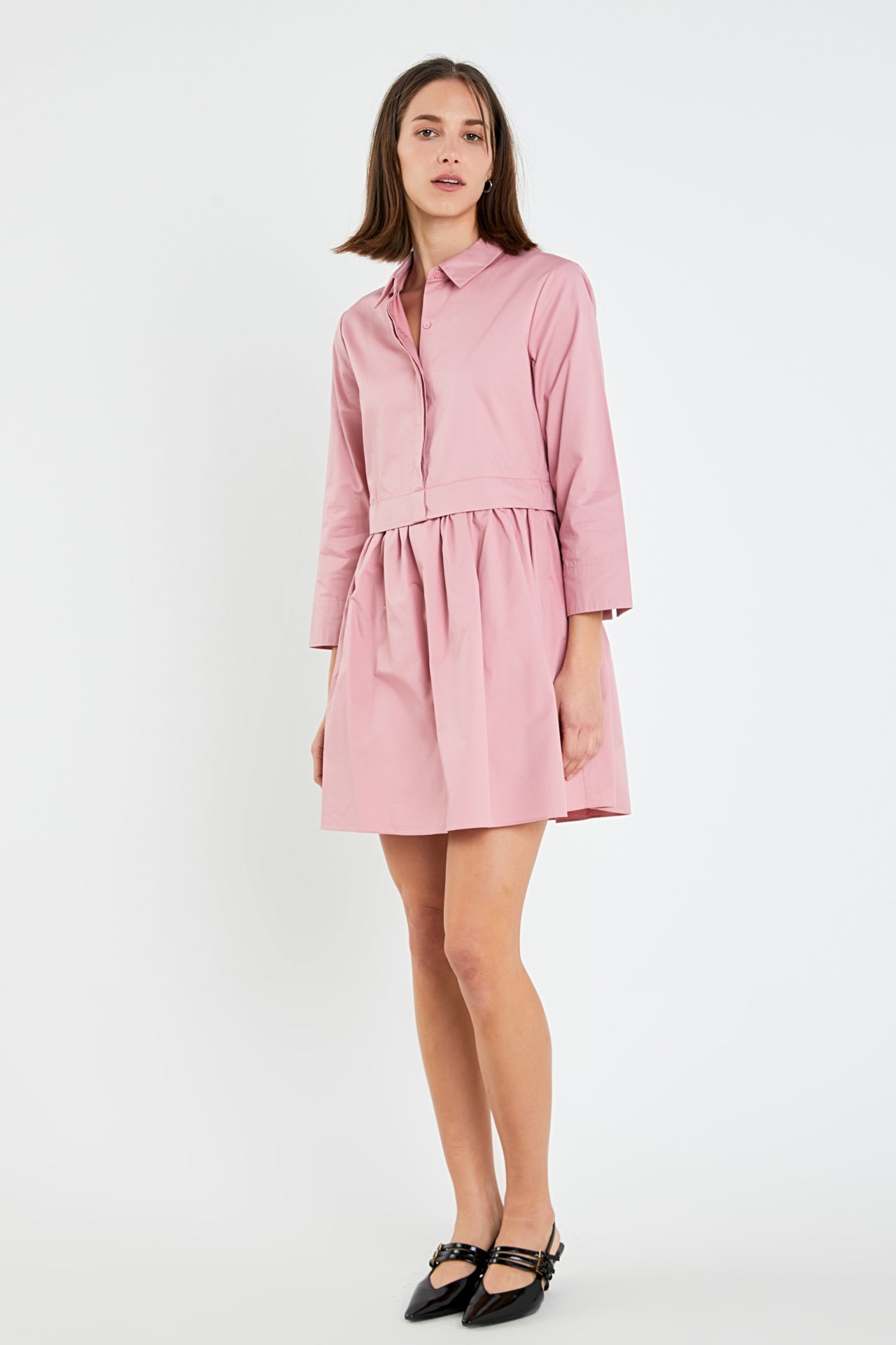 Mini Shirt Dress