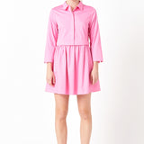 Mini Shirt Dress