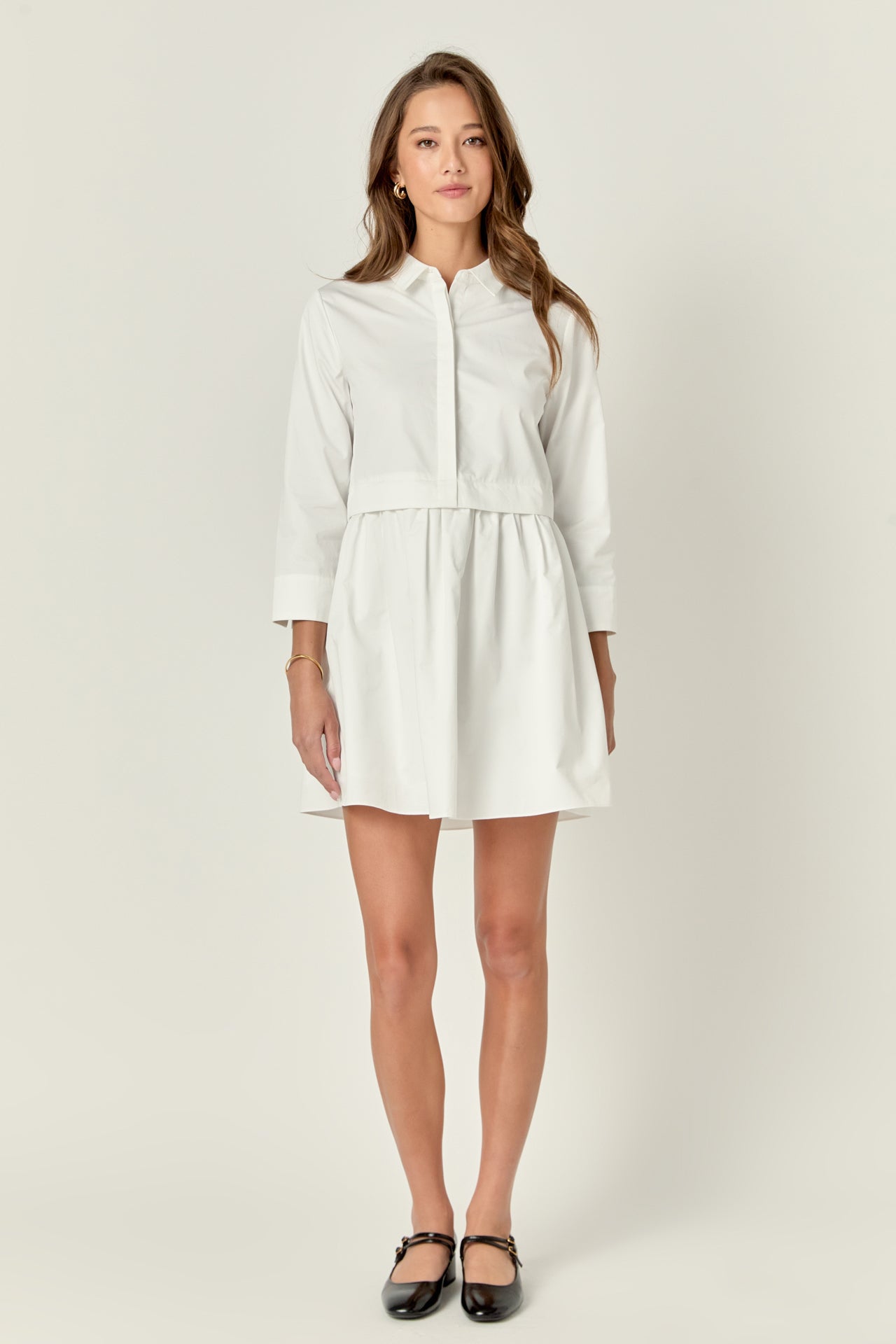 Mini Shirt Dress