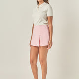 Slit Detail High-Waisted Skort
