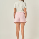 Slit Detail High-Waisted Skort