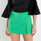 Slit Detail Skort