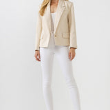 One Button Blazer