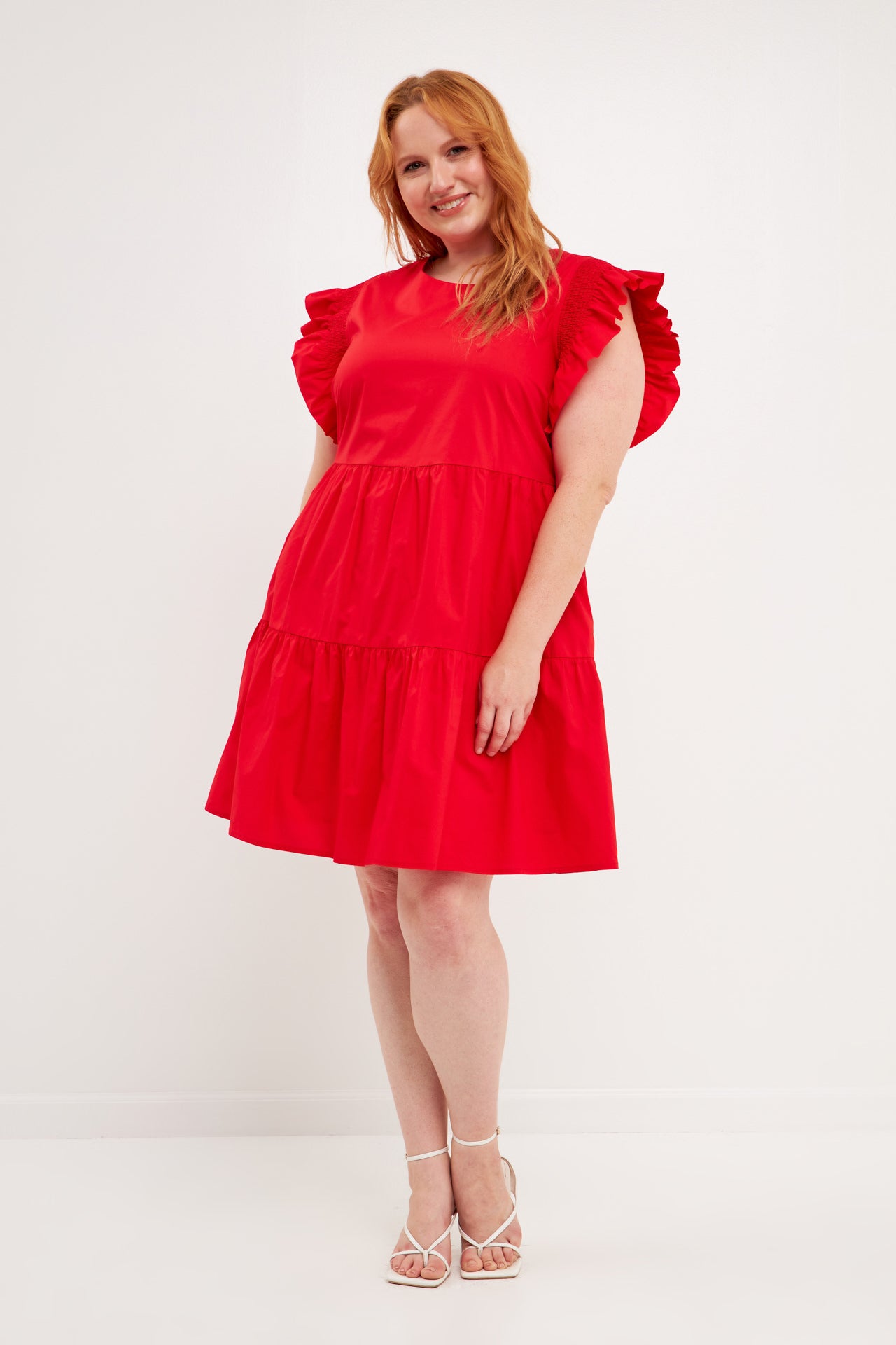 ANDMARY】Fur pocket mini dress