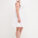 Ruffled Babydoll Mini Dress