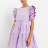 Ruffled Babydoll Mini Dress