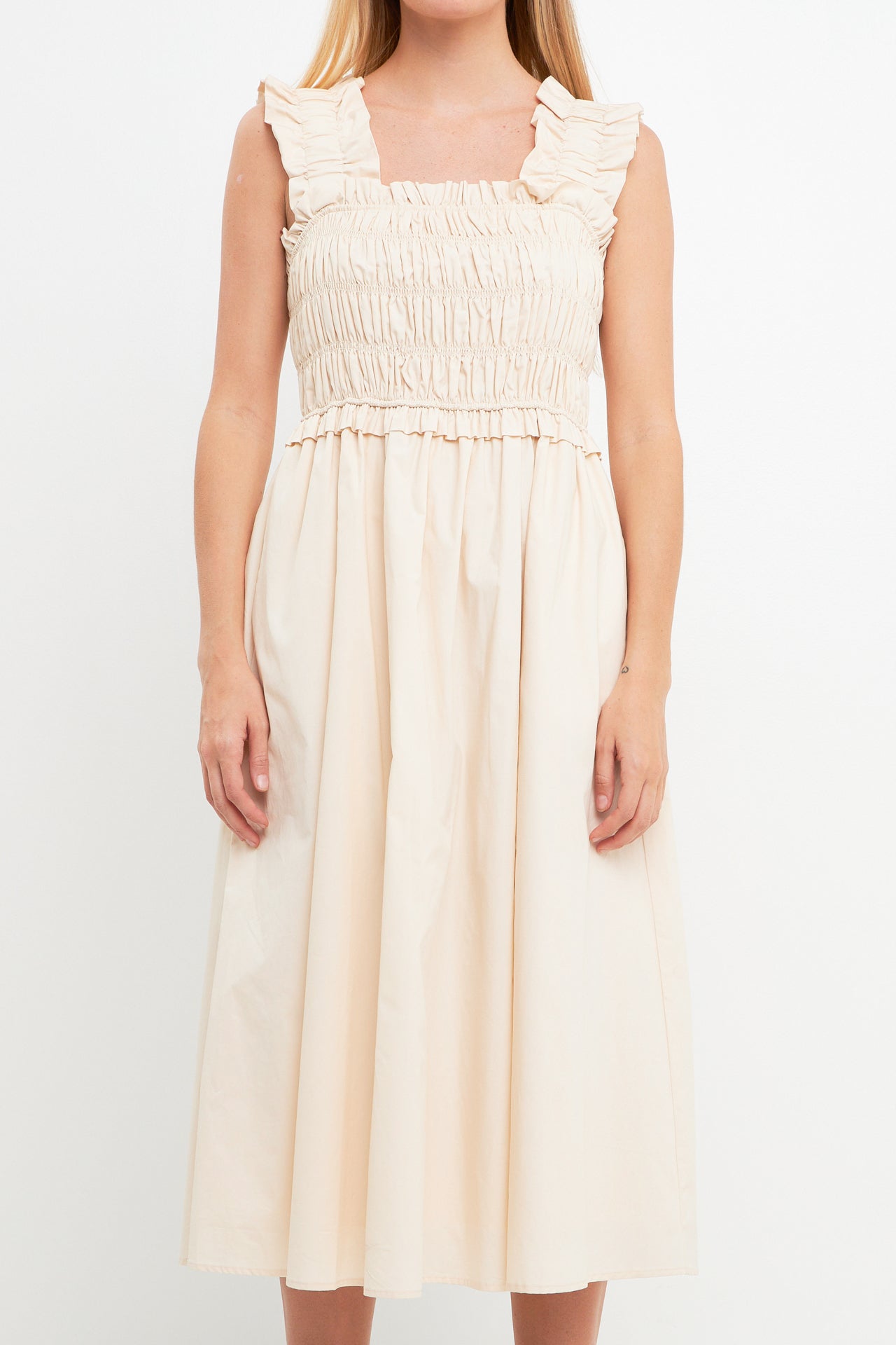 【タグ付正規品】Mayfair Ruffled Dress/Her lip to 新品未使用タグ付 herlipto Mayfair Ruffled Dress