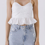 Ruffled Tank Top