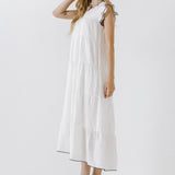 Tiered Midi Dress