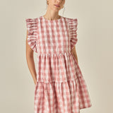 Gingham Mini Dress