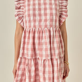 Gingham Mini Dress