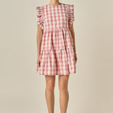 Gingham Mini Dress