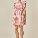 Gingham Mini Dress
