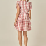 Gingham Mini Dress