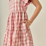Gingham Mini Dress