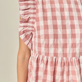 Gingham Mini Dress