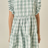 Gingham Mini Dress