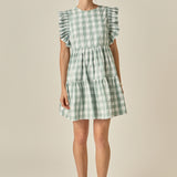 Gingham Mini Dress