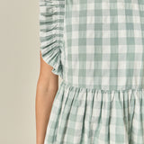 Gingham Mini Dress