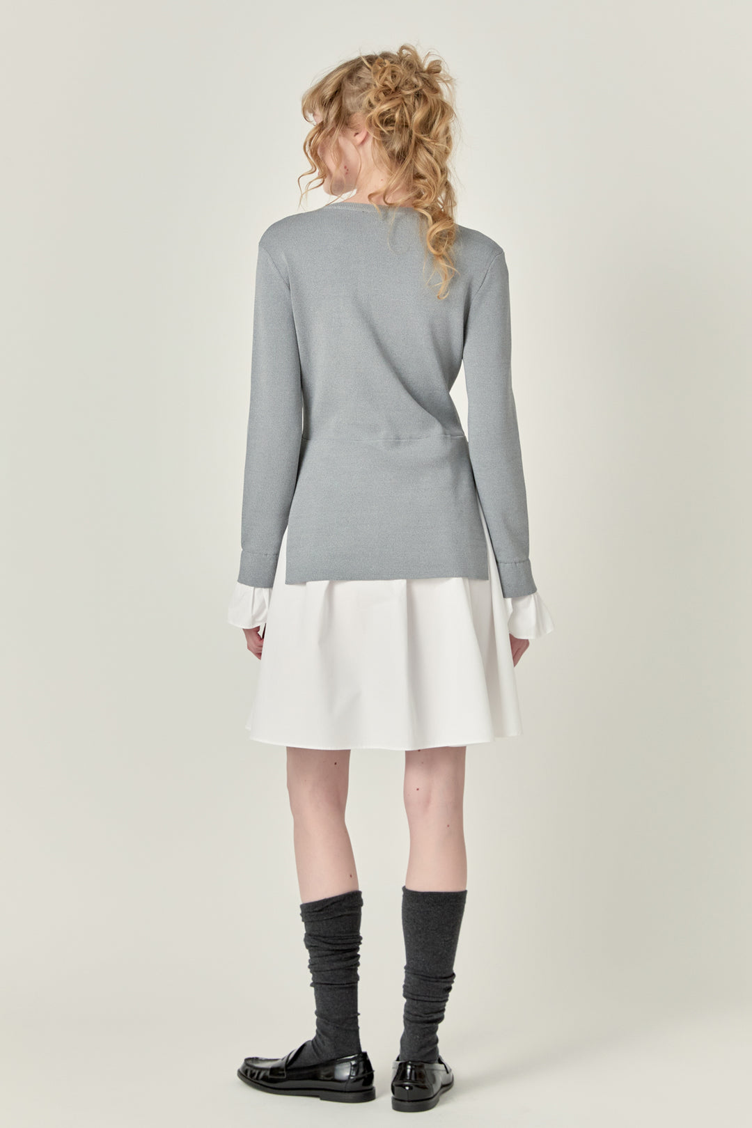 4510823 Khaki Poplin Dress