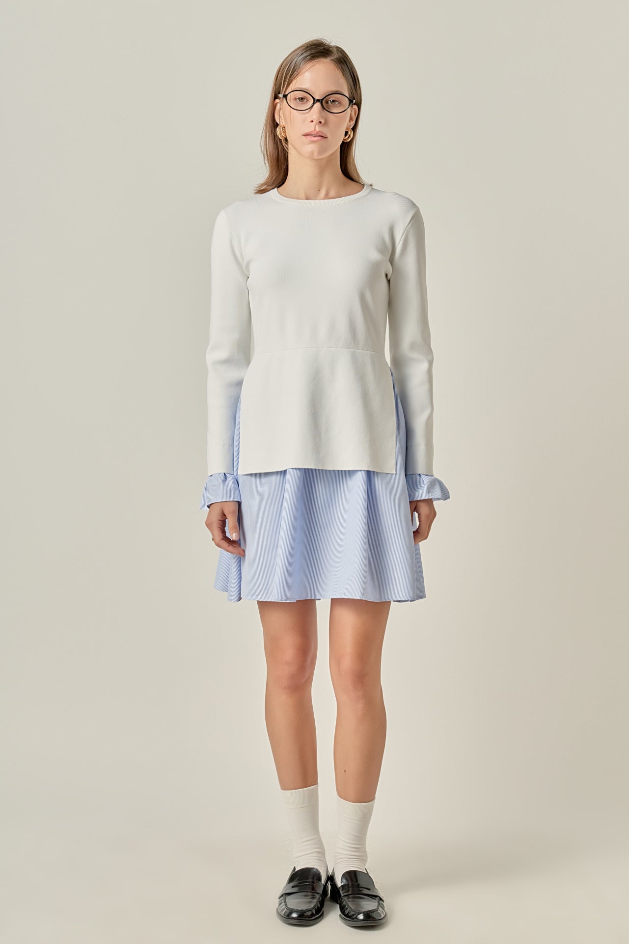Trois Logo Knit Mini Dress ハンガー付 Trois Logo Knit Mini Dress ハンガー付｜Yahoo!フリマ（旧