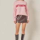 Days Of The Week Sweater