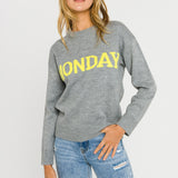 Days Of The Week Sweater
