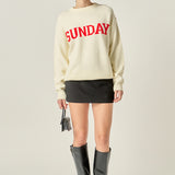 Days Of The Week Sweater