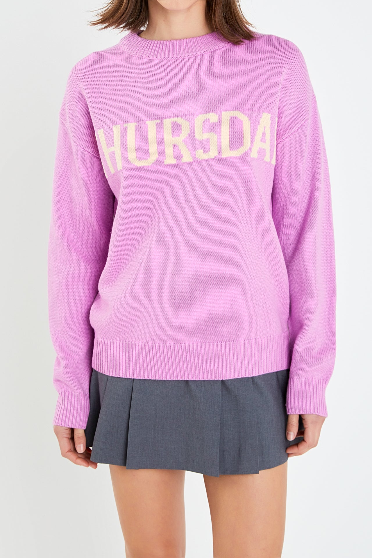 Days Of The Week Sweater – English Factory