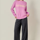 Days Of The Week Sweater