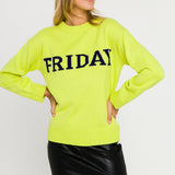 Days Of The Week Sweater