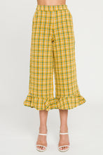 Load image into Gallery viewer, Tweed Wide Leg Culotte Pants
