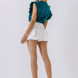 Ruffle Layered Mini Skort