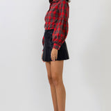 Tartan Blouse