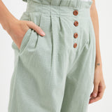 Pleated Easy Trousers